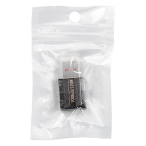 컴스마트 USB 3.1 C타입 F-USB 3.0 M 10Gbp 고속전송 120W 우향 Gen2 변환젠더 120W TB806, 1개