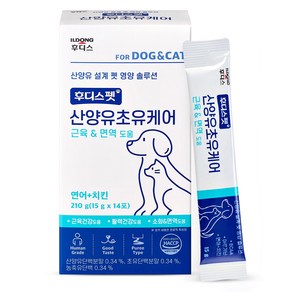 후디스펫 일동후디스 반려동물 산양유초유케어 15g, 1개