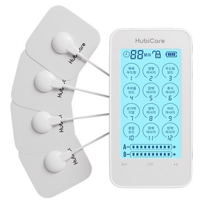 휴비딕 웨이브펄스 스마트 충전식 터치형 저주파 마사지기 HMB-5000, 화이트