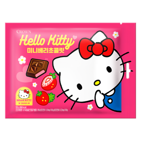 크라운 미니베리 초콜릿 헬로키티, 150g, 1개