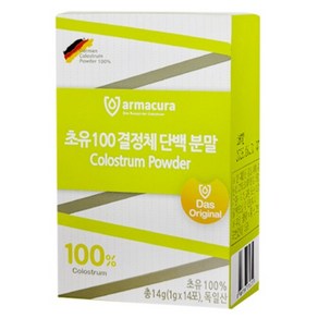 아마쿠라 초유 100 결정체 단백 분말 초유파우더 14p, 14g, 1개