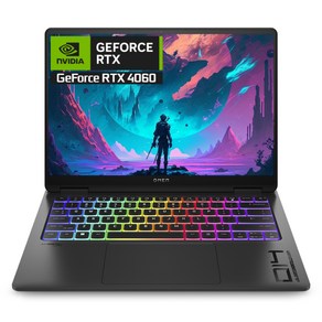HP 2025 오멘 14 슬림 코어Ulta9 지포스 RTX 4060, Shadow Black, 512GB, 32GB, WIN11 Home, 14-fb0150tx