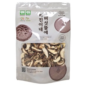 하진이네 버섯뜰에 무농약 건조 표고버섯 슬라이스, 1개, 100g