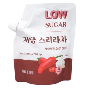 스마트키친 저당 스리라차 핫칠리, 300g, 1개