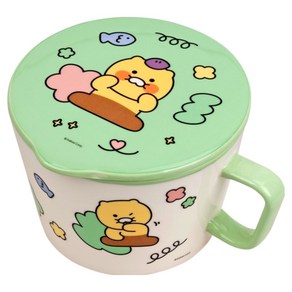 카카오프렌즈 춘식이 면기 + 뚜껑 세트, 혼합색상, 1세트