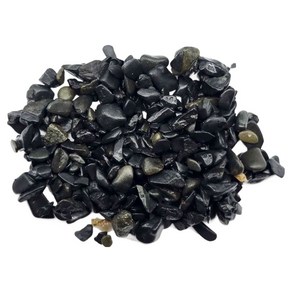 샘아쿠아 리프레쉬 자갈 바닥재 3~5mm 3kg, 블랙, 1개