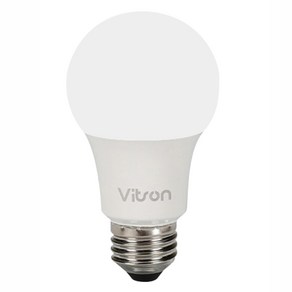 비츠온 LED 벌브 전구 램프 8W, 주백색, 1개