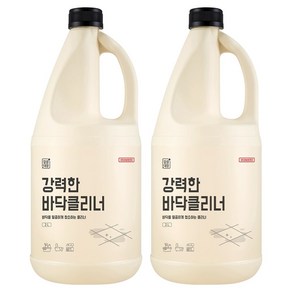 깔끔대장 강력한 바닥클리너, 2L, 2개