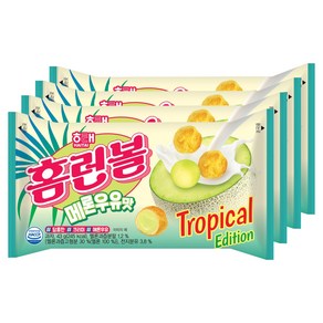 해태제과 홈런볼 메론우유맛, 43g, 4개
