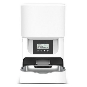 디클펫 반려동물 자동급식기 AT-310, 4L, 화이트, 1개