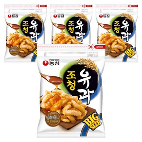 농심 조청유과, 320g, 4개