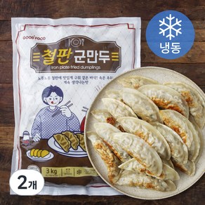 철판 군만두 (냉동), 3kg, 2개