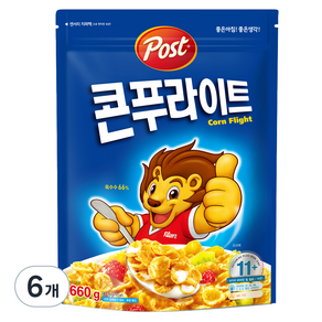 포스트 콘푸라이트 시리얼, 660g, 6개