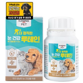 일동제약 반려동물 일동펫 더 정직한 영양제, 눈물개선/눈건강+장건강, 60g, 1개