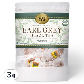 골든블렌드 얼그레이 홍차 삼각 티백, 1.5g, 50개입, 3개