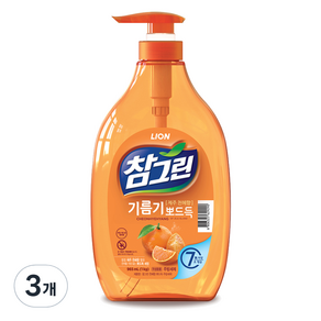 참그린 천혜향 뽀드득 주방세제, 3개, 965ml