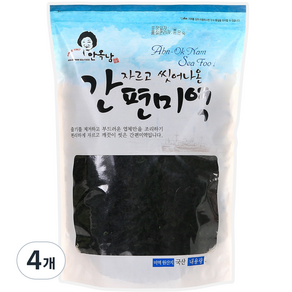 안옥남 자르고 씻어나온 간편미역, 300g, 4개