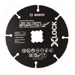 보쉬 카바이드 멀티휠 125 x 6 mm 284 X-Lock C5246740, 상세정보참조, 1개