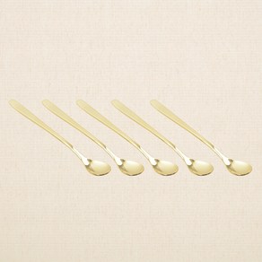 윌리브 국산 304스텐 셀라 티타늄 커트러리, 5개, 티타늄 티스푼 중