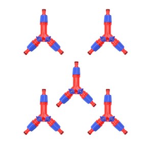 JTECH 3구 Y형 물호스 연결구, 5개