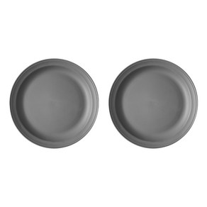보울보울 국산 볼볼오리진 디너플레이트 22cm 차콜그레이, 2개