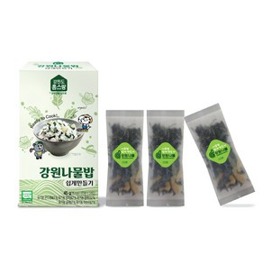 홈스랑 강원나물밥 쉽게 만들기 3P, 45g, 1개