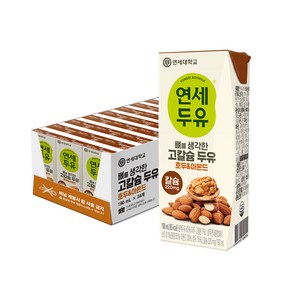 연세두유 뼈를 생각한 고칼슘 호두 앤 아몬드, 190ml, 24개