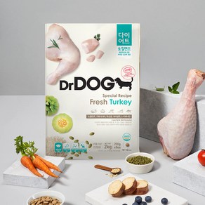 닥터독 강아지 기능성 사료, 다이어트(체중감소), 2kg, 1개