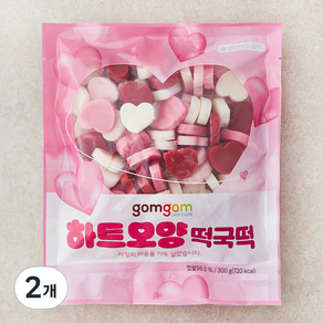 곰곰 하트모양 떡국떡, 300g, 2개