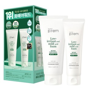 메이크프렘 세이프 미 릴리프 모이스처 클렌징 폼 180ml + 140ml 기획세트