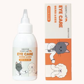 리스펫랩 반려동물 아이케어 눈세정제, 120ml, 1개