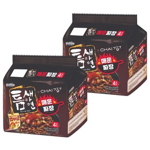 틈새라면 매운짜장 200g