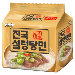 팔도 진국 설렁탕면 100g, 4개