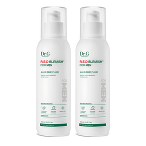 닥터지 레드 블레미쉬 포 맨 올인원 플루이드, 150ml, 2개