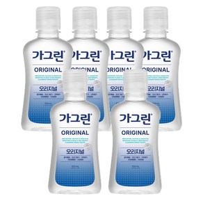 가그린 오리지널 구강청결제, 100ml, 6개