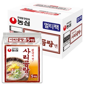 농심 사리곰탕면 110g, 40개