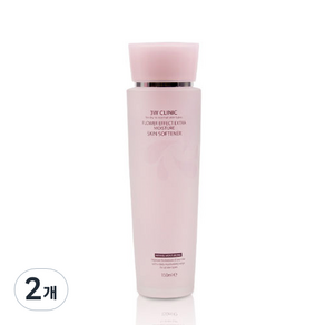 3WCLINIC 플라워 이펙트 초보습 스킨 소프너, 2개, 모든피부, 150ml