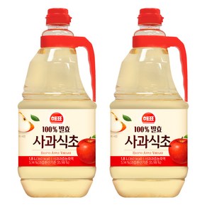 해표 사과식초, 1.8L, 2개