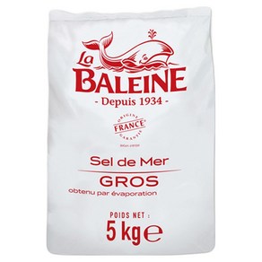 라발렌느 굵은 토판천일염 고래소금, 1개, 5kg
