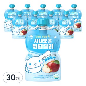 아텍스 시나모롤 워터젤리, 110ml, 30개, 사과맛