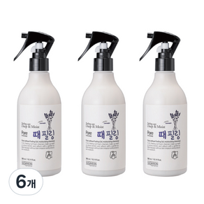 수아연 딥앤모이스처 때필링 바디스크럽 라벤더, 6개, 300ml