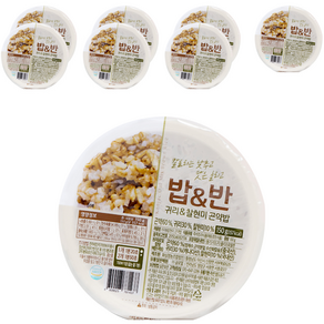 밥앤반 귀리 찰현미 곤약밥, 150g, 8개