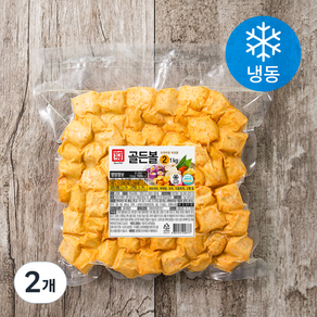 한성기업 피쉬볼 골든볼2 (냉동), 1kg, 2개