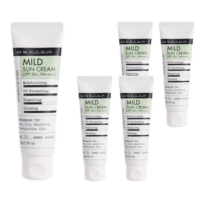 더마팩토리 비건인증 무기자차 마일드 편백수 선크림 SPF50+ PA++++, 50g, 5개