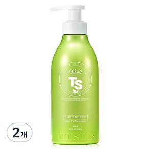 TS 올리브 헤어 트리트먼트, 500ml, 2개