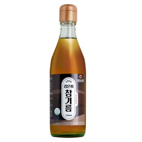 대현상회 저온압착 검은깨 참기름, 1개, 350ml