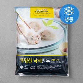 한만두 투명한 낙지 만두 (냉동), 1kg, 1개