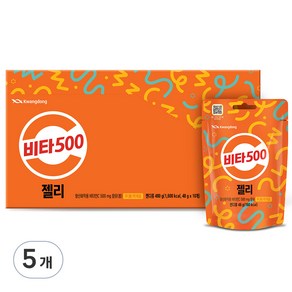 비타500 광동제약 젤리, 480g, 5개