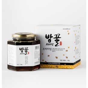 지리산한봉영농조합 국내산 밤꿀, 1kg, 1개