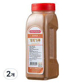 청은 계피가루, 450g, 2개